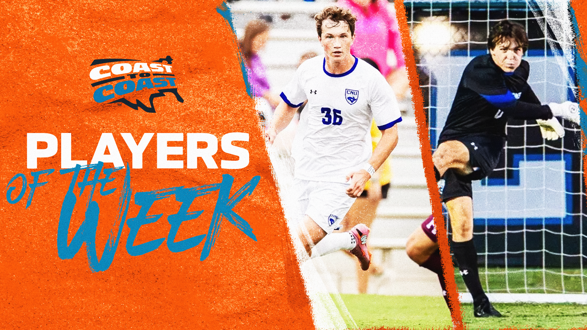 Christopher Newport&rsquo;s McWhinney, Dewey Claim C2C Men's Soccer Player of the Week Awards