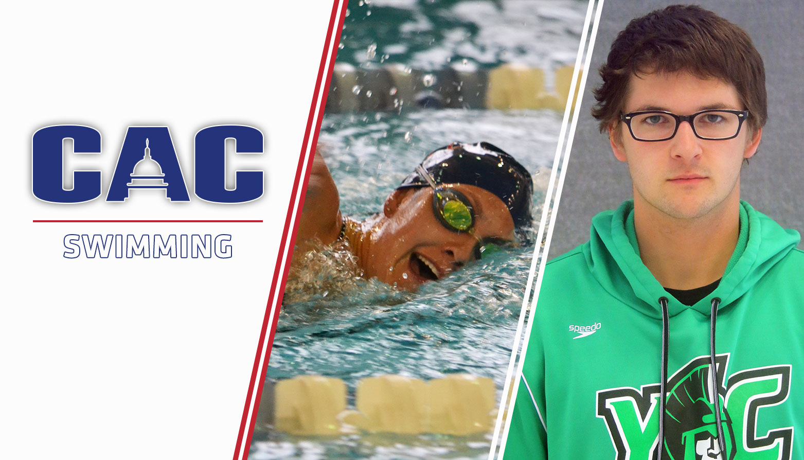 York's Halem & Mary Washington's Keller Named CAC Swimmers of the Week