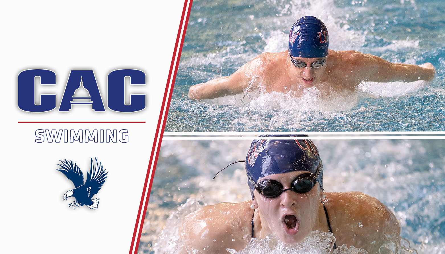 Mary Washington's Vaughn & Farrar Sweep CAC Swimmer of the Week Awards