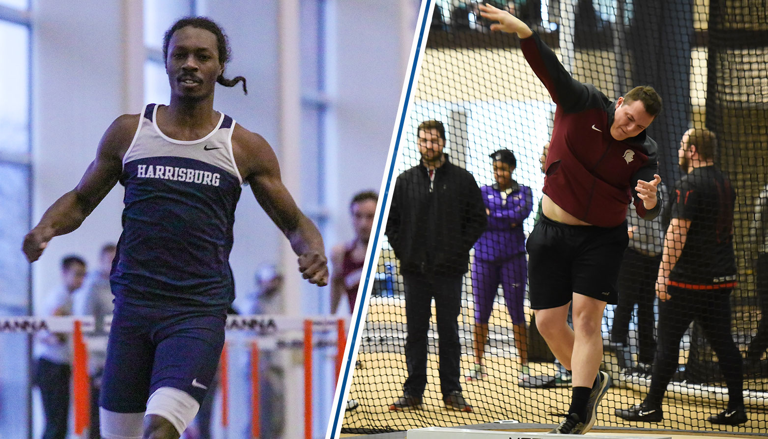 Penn State Harrisburg's Jalil Clayton & Southern Virginia's Derek Blasko Named CAC Men's Track & Field Athletes of the Week