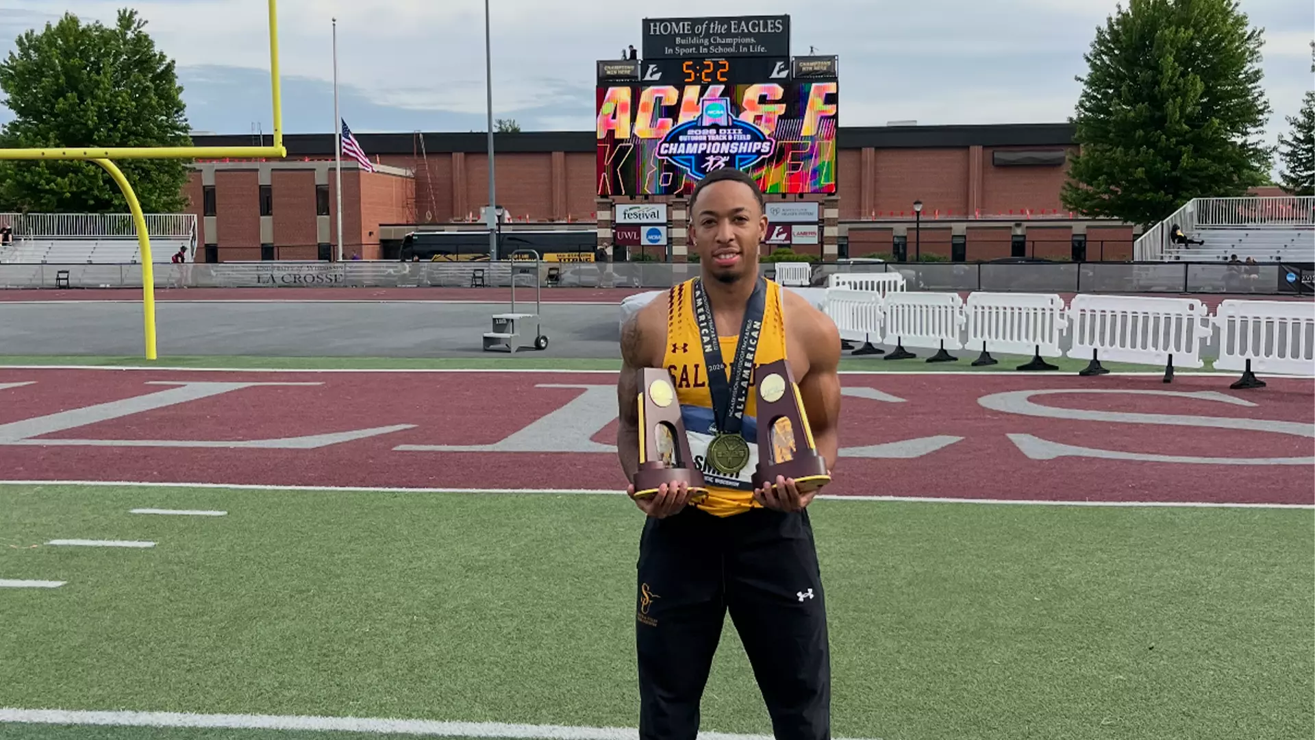 2026 Fastest Man in Division III: Salisbury's Kai Smith claims 100 & 200 meter National Titles